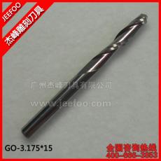 3.175*15mm Ball Nose Tools, CNC End Mill Ball Nose Acrylic Engraving Milling Cutter
