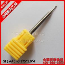 3.175*1.0*4 AA series Guangzhou CNC tools/One Flute Engraving Tool Bits,End Milling Cutter,Tungsten Cutting Tools