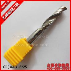 6*25 AA series High durability! High Precision !High Quality! Single Flute Milling Cutter Soild Carbide One Spiral Flute