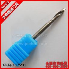 3.175*15 Hot sell Solid Carbide single Flute Sprial Bit with A series A series