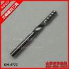 4*22 One Spiral Flute Bits Tungsten Carbide End Mill Engraving Tool Bits Wood Router Bits Cutting Tool