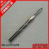 Jeefoo 3.175*2.0*8 Ball Nose Sintered Diamond Tools,CNC Engraving Bits,Stone Carving Tools,3D Embossment for CNC Machine