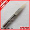 3.175*20degree*0.2 Jeefoo Flat Bottom Engraving Bits, Cutting Bits,Carving Tools,V Sharp Engraving Bit