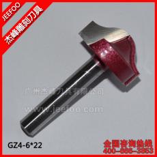 6*22 degree V Shape Milling Cutters, CNC Router Bits,Wood Engraving Tools on 3D Carving Cutting Machine